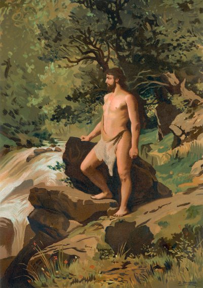 Primitivní člověk od Dionisio Baixeras Verdaguer