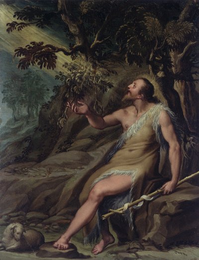 Svatý Jan Křtitel v poušti, 160019. od Dionisio Calvaert