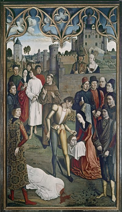 Justice of the Emperor Otto: The Execution of the Innocent Man, 1473-75 (viz také 3672) od Dirck Bouts
