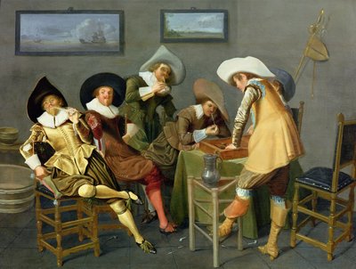 Kavalír v hospodě od Dirck Hals