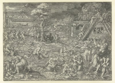 potopa od Dirck Vellert