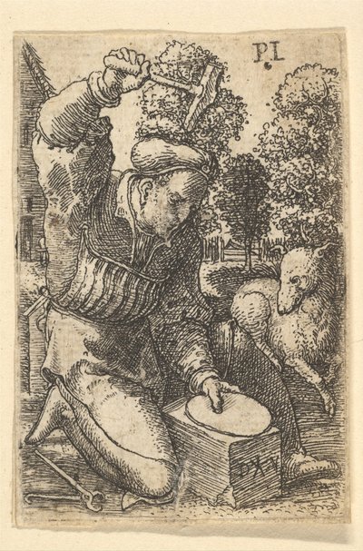 Smith, 1520-25. od Dirck Vellert