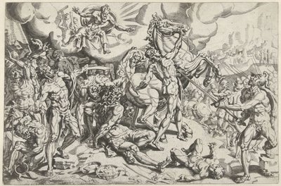 Obrácení Pavla od Dirck Volckertsz. Coornhert (attributed to)