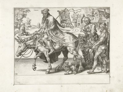 Tobiášův triumf Triumph of Patience (název série) Patientiae Trivmphvs (název série) od Dirck Volckertsz. Coornhert