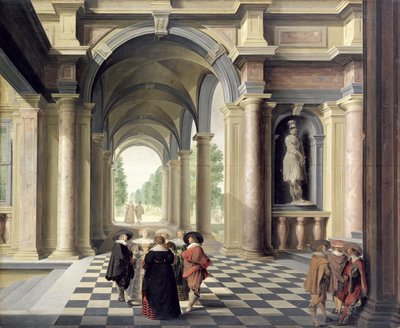 Renesanční sál od Dirck van Delen