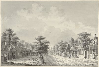 Pohled na vesnici De Bilt z Hollebeldu od Dirk Verrijk