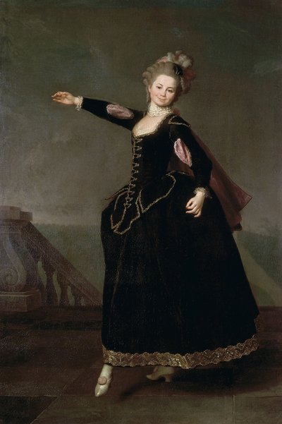 Portrét Natalyi Semjonovny Borshcheva 1758-1843, 1776 od Dmitri Grigorievich Levitsky