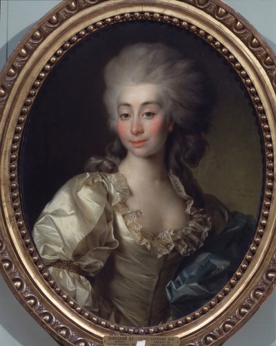 Portrét Ursuly Mniszeck, 1782 od Dmitri Grigorievich Levitsky