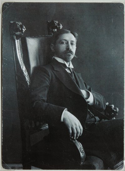 Portrét autora Ivana A. Bunina 1870-1953, 1909 od Dmitri Spiridonovich Zdobnov