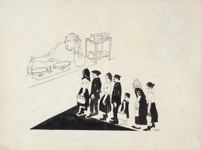 Fronta, 1920. od Dmitriy Stakhievich Moor