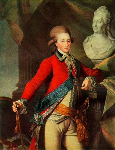 Portrét Alexandra Dmitrieviče Lanského, 1782, 1965. od Dmitri Grigorievich Levitsky