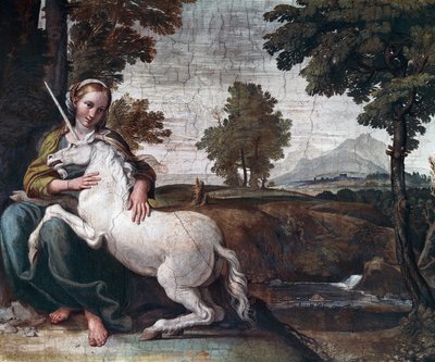 Panna s jednorožcem od Domenichino