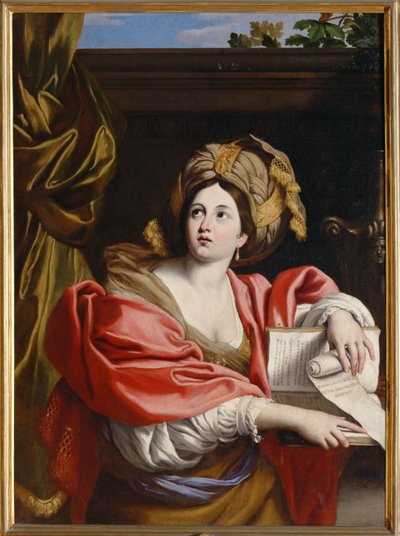 Sybila z Kumae ... (malba na plátně) od Domenichino (1581-1641)