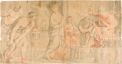 Odsouzení svaté Cecílie od Domenichino