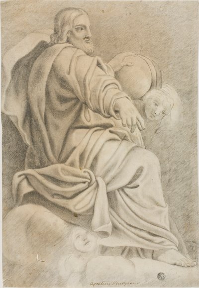 Sedící Kristus od Domenichino