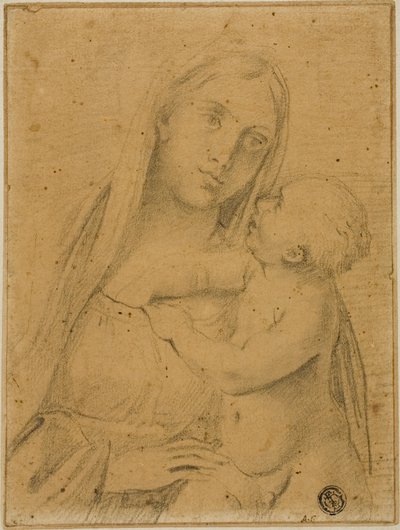 Panna a dítě od Domenichino