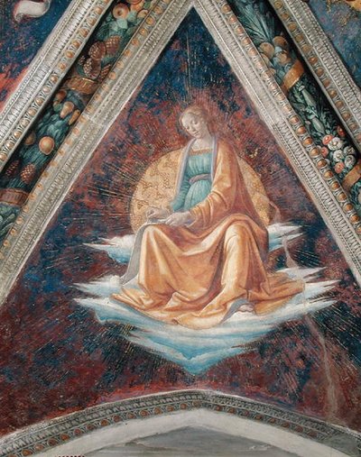 A Sibyla, 1483-86 od Domenico Ghirlandaio