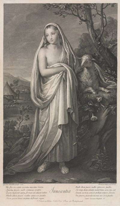 Innocence, 1766. od Domenico Cunego