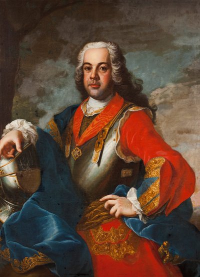 Princ Francisco z Braganzy, portugalský infant, 7. vévoda z Beja a velkopřevor Maltézského řádu v Portugalsku od Domenico Dupra