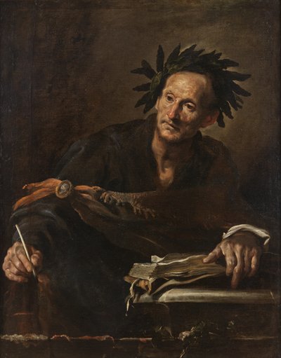 Básník z antiky, kolem 1620-1 od Domenico Fetti or Feti