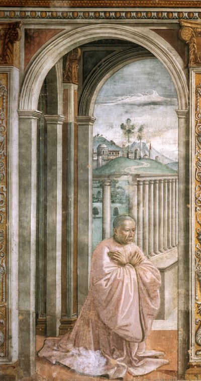 Kaple Tornabuoni, 20, giovanni tornabuoni od Domenico Ghirlandaio