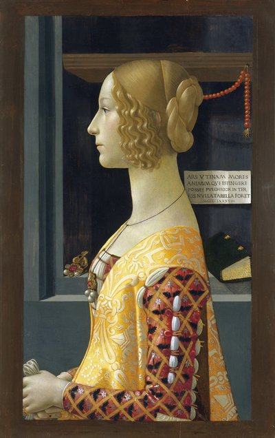 Portrét Giovanny Tornabuoniové od Domenico Ghirlandaio