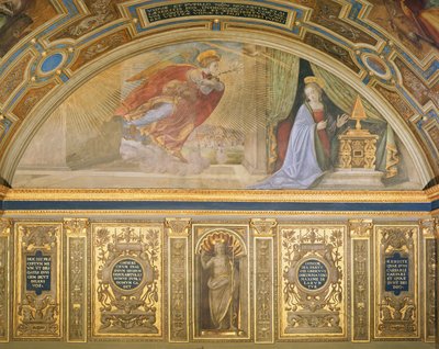 Zvěstování od Domenico Ghirlandaio