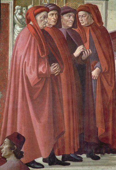 Zvěstování sv. Zachariáši od Domenico Ghirlandaio