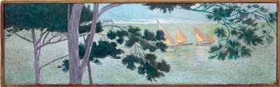 Borovice u moře, 1924 od Domenico Guerello
