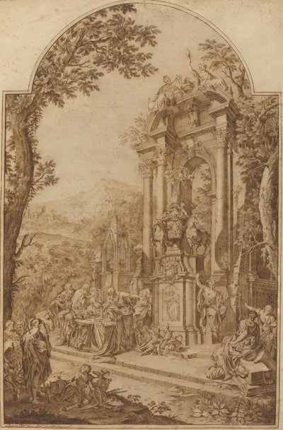 Památník Williama kancléře Cowpera od Domenico Maria Fratta