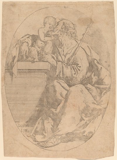 Svatý Josef a Ježíšek od Domenico Maria Viani