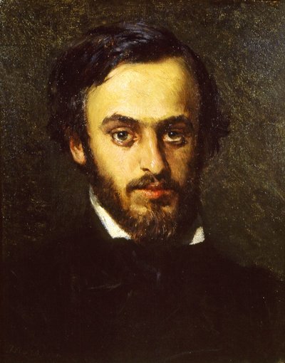 Portrét Emilio Villari 1836-1904, 1855-1858. od Domenico Morelli
