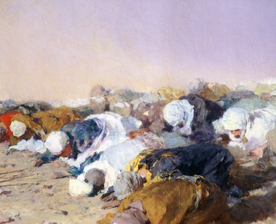 Kázání Mohameda od Domenico Morelli