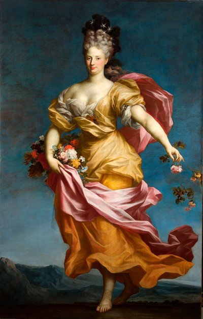 Paola Maria Lomellini Adorno Florana, n. 1699 (öljy kankaalle) od Domenico Parodi