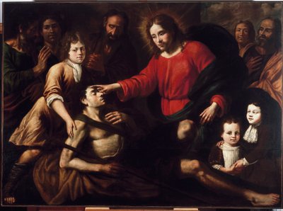 Uzdravení slepých od Domenico Parodi