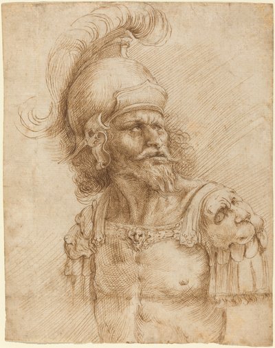 Voják s přilbou od Domenico Peruzzini