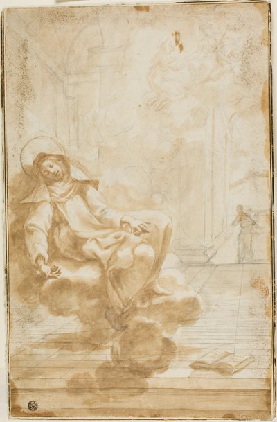 Extáze světice od Domenico Piola