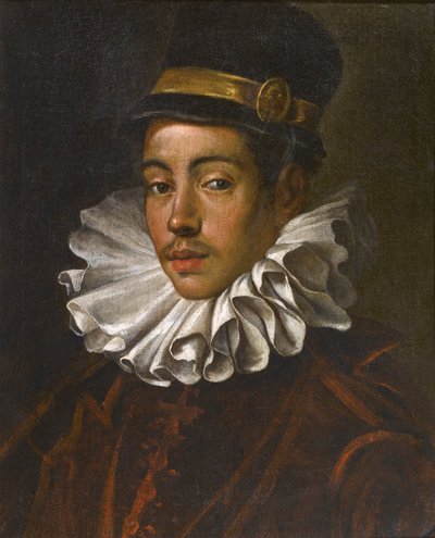 Portrét Ito Mancio, cca 1585. od Domenico Robusti Tintoretto