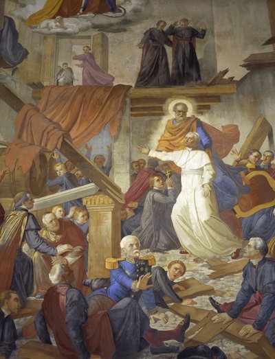 Pád Pia IX od Domenico Tojetti
