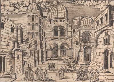 Kostel Božího hrobu, Jeruzalém, ca. 1546. od Domenico dalle Greche