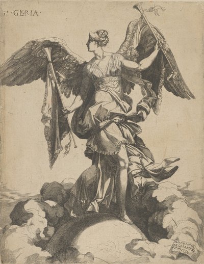 Ruhm, 1540-50 von Domenico del Barbiere