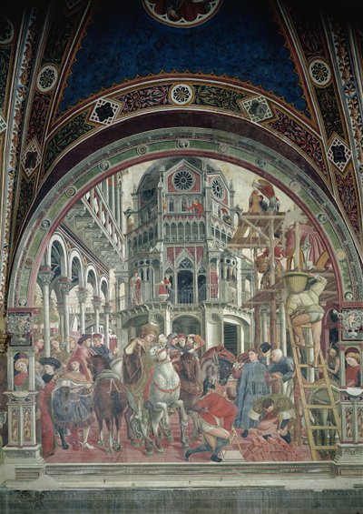 Rozšíření nemocnice, c.1442-43 od Domenico di Bartolo