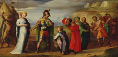 Kontinence Scipia (237-183 př.nl) od Domenico di Pace Beccafumi  