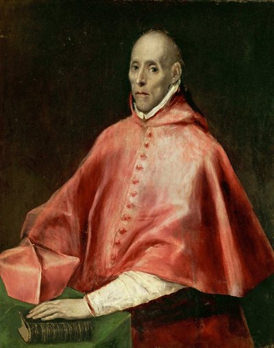 Portrét kardinála Juana Pardo de Tavera, 1609. od Dominico El Greco