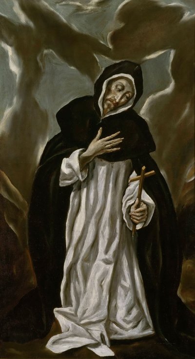 Svatý Dominik, c. 1610. od Dominico El Greco