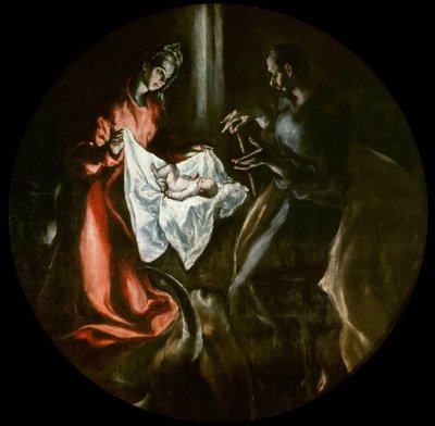 Narození Krista, asi 1604. od Dominico El Greco