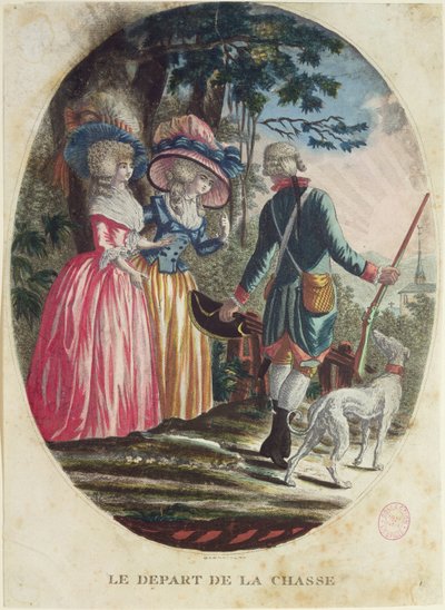 Odjezd na lov od Dominique Vivant Denon