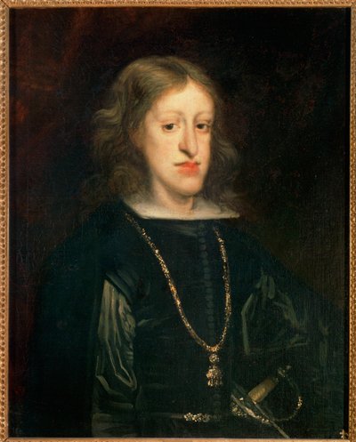 Král Carlos II, 1673 (malba na plátně) od Don Juan Carreno de Miranda