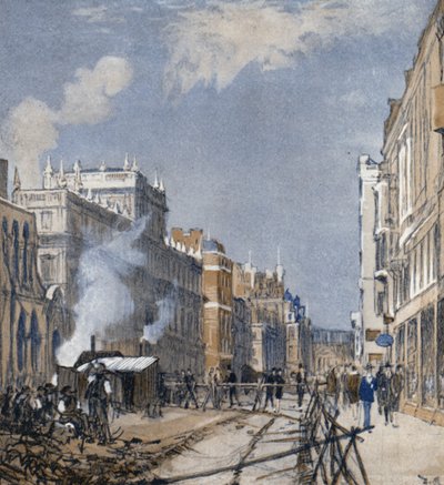Piccadilly "Up" (barevné lito) od Donald (after) Maxwell