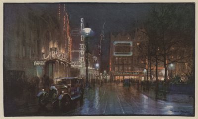 Oslnění Leicester Square od Donald Maxwell